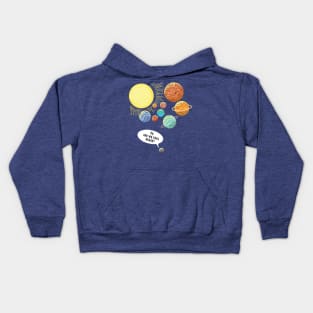 so are we cool again pluto 1 Kids Hoodie